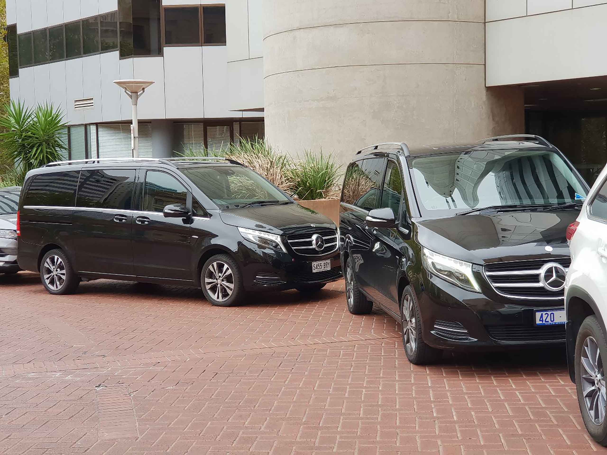 Mercedes V-Class fleet vehicles